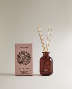 Zara Home Аромадиффузор Warm Cherry 100 мл, тростниковые палочки микадо, аромат фруктовый, Персиковый