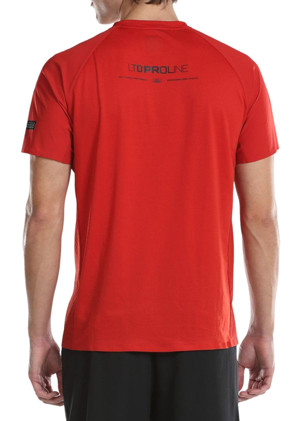 Мужская теннисная футболка Bullpadel Odeon - paprica