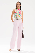 23552 Блузка женская (цветочный принт)