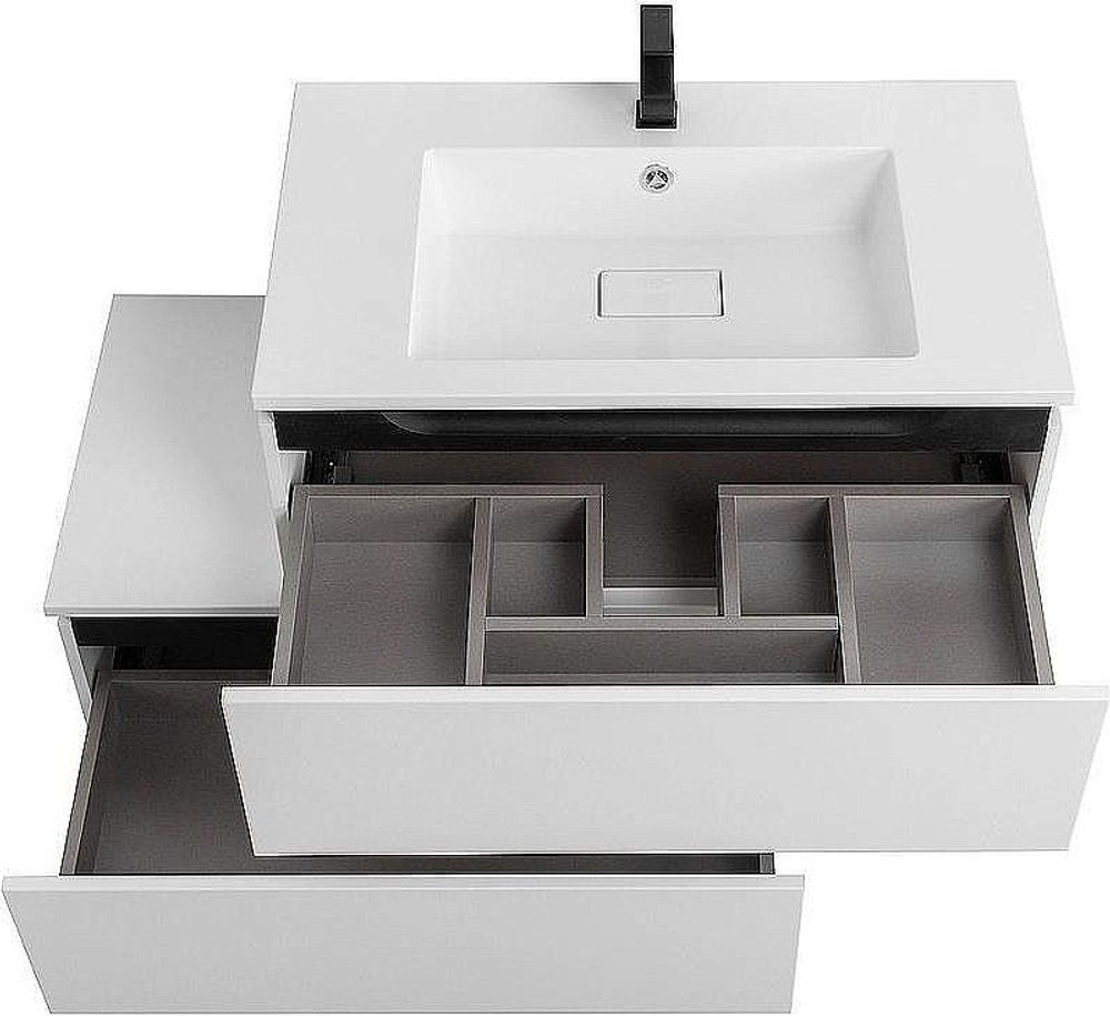 Нижняя тумба Cezares SLIDER-800-1C-PI-BO белый