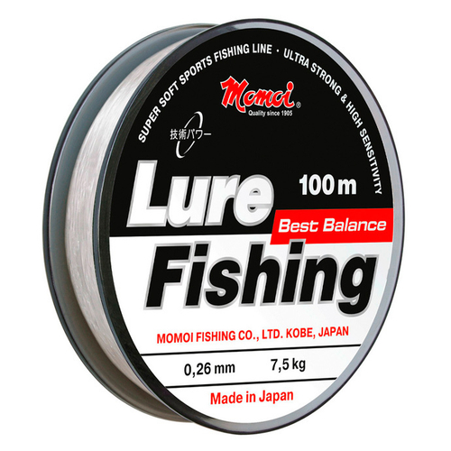 Леска Lure Fishing 0,26 мм., 7,5 кг, 100 м, прозрачная