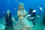 Дайвинг в «Подводном музее» в Сиде