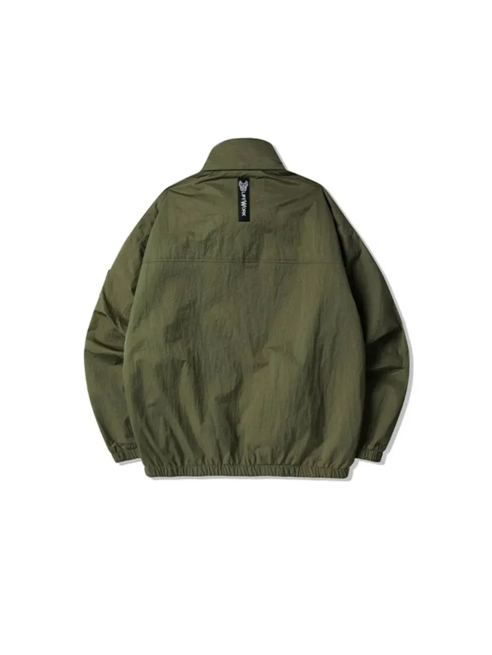 Двусторонняя куртка с высоким воротом