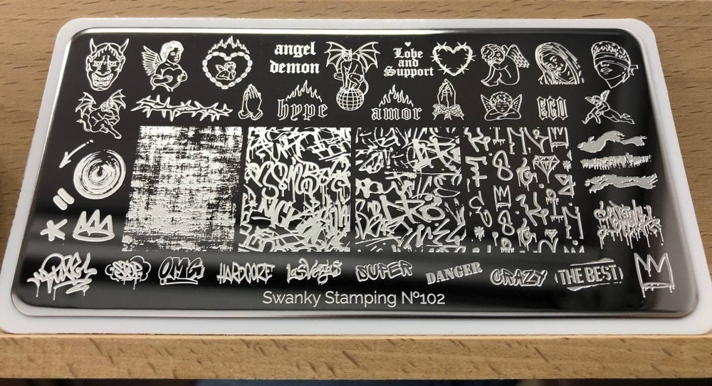 Пластина Swanky Stamping 102