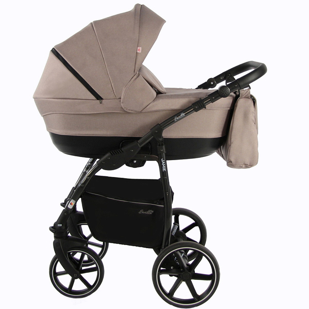 Детская коляска 3 в 1 Sevillababy Jamie коричневый