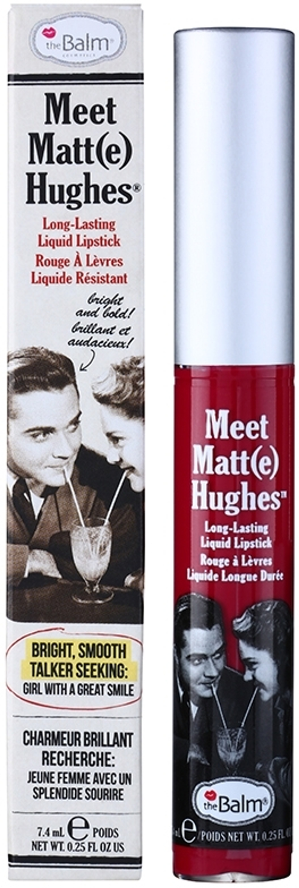 theBalm Meet Matt(e) Hughes Long Lasting Liquid Lipstick - Стойкая жидкая помада, 7,4 ml