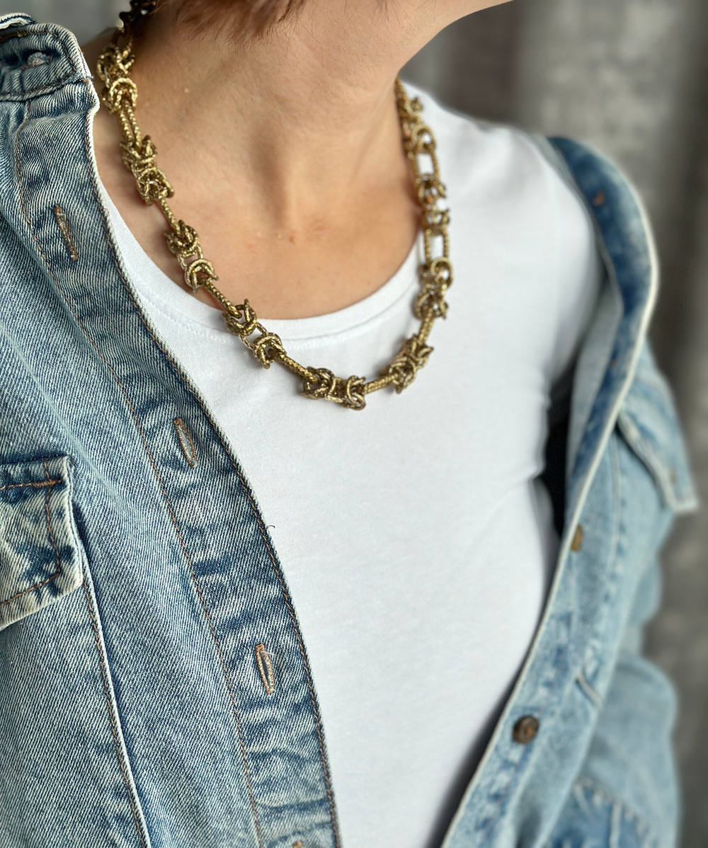 HMG 1192  Br_G Византия Колье арт.1790