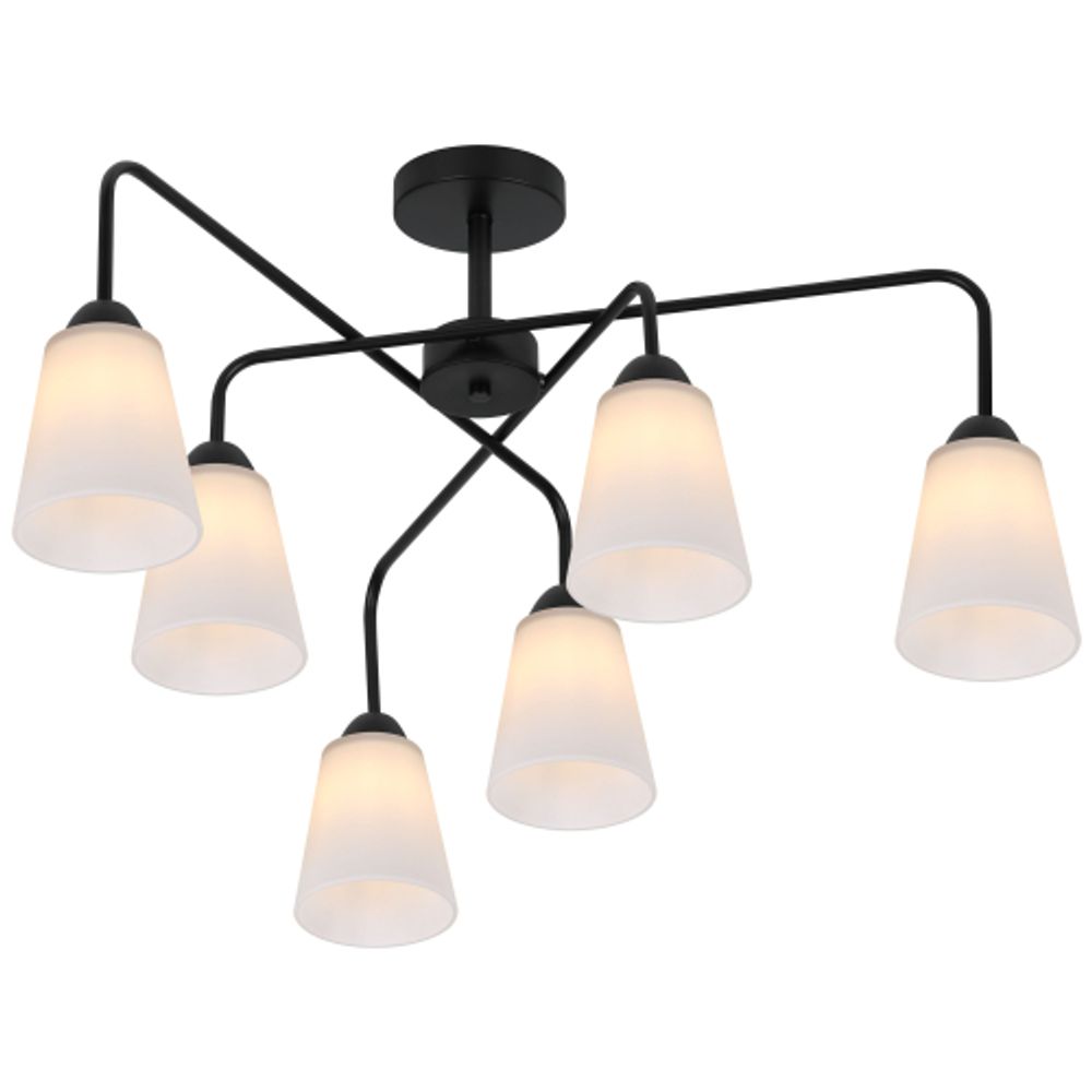 Люстра Rivoli Jodie 9190-306 6хЕ27 60 Вт модерн | Rivoli