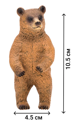 Игровой набор Masai Mara семья медведей, серия Мир диких животных