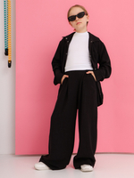 Брюки Лен, черные