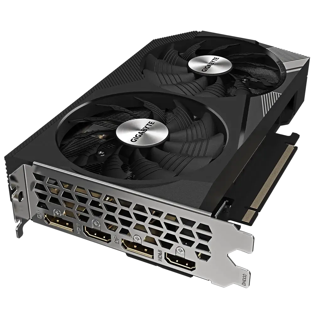 Видеокарта Gigabyte GV-N3060WF2OC-12GD 2.0 , 12Gb GDDR6 192Bit, DP, HDMI, WINDFORCE OC, BOX