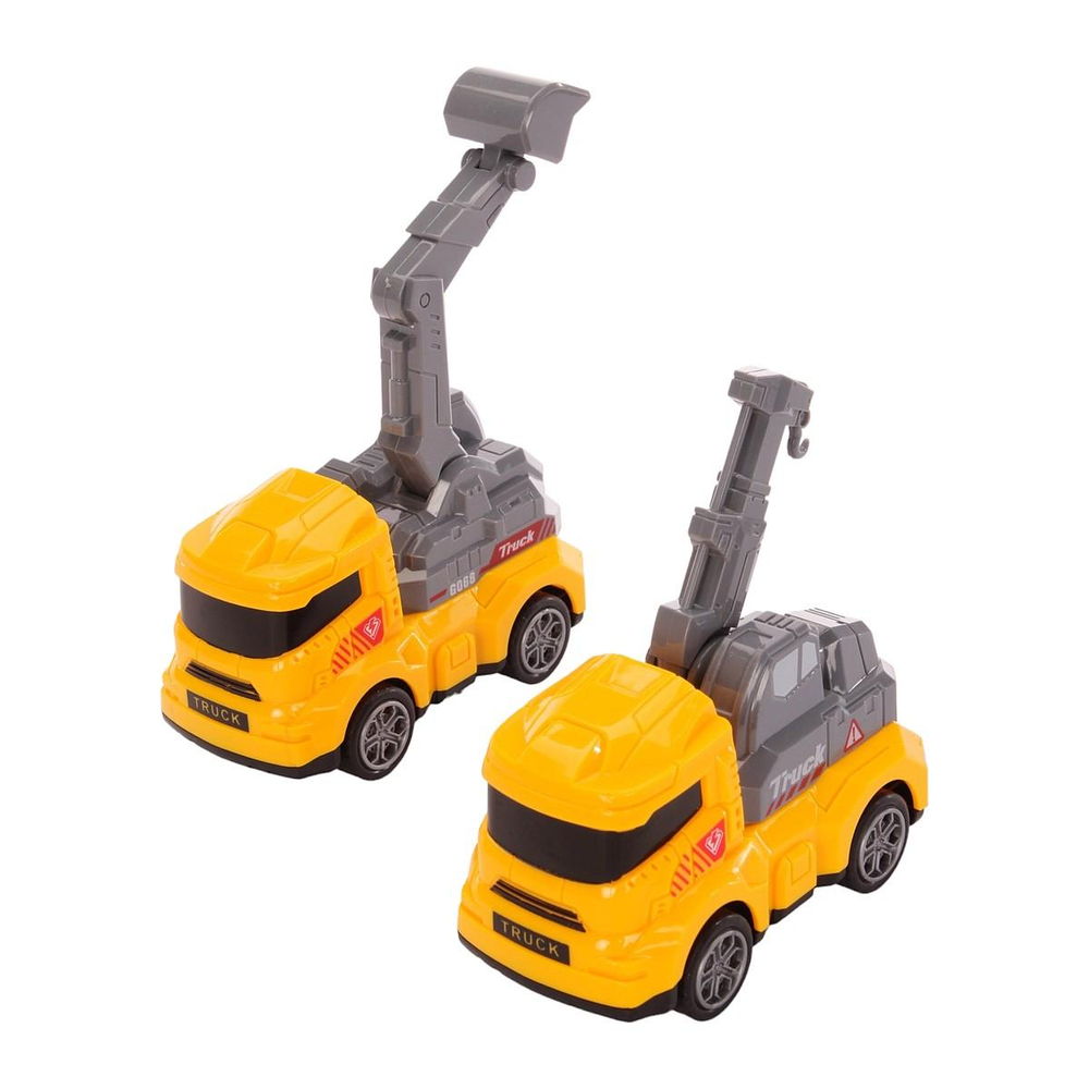 Набор машин 4шт, пакет LL-01