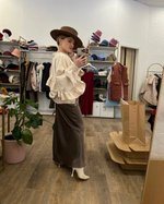 Юбка по косой midi