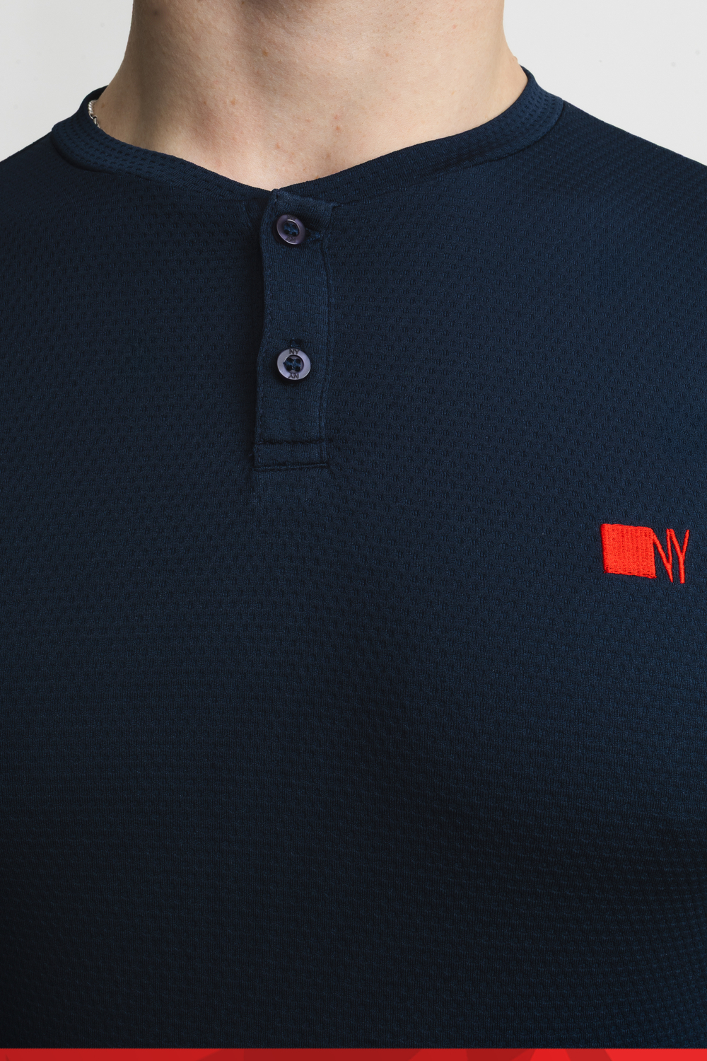 Longsleve Slim-Fit Blue