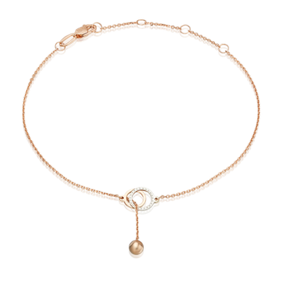 Браслет из комбинированного золота