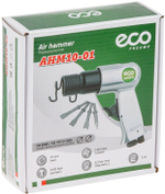 Пневмомолоток Eco AHM10-01, металлический корпус, шестигранник 10мм, 1.12Дж