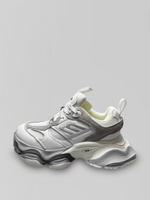 Кроссовки GG109-7 комбинированные на массивной подошве с надписью сзади