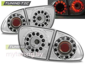 Задние фонари Seat Leon 1 chrome led