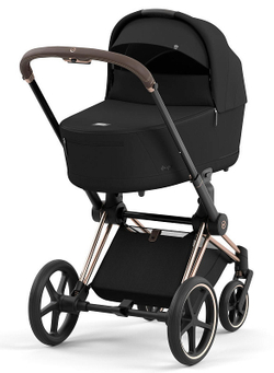 Коляска для новорожденных Cybex Priam IV Rosegold Sepia Black