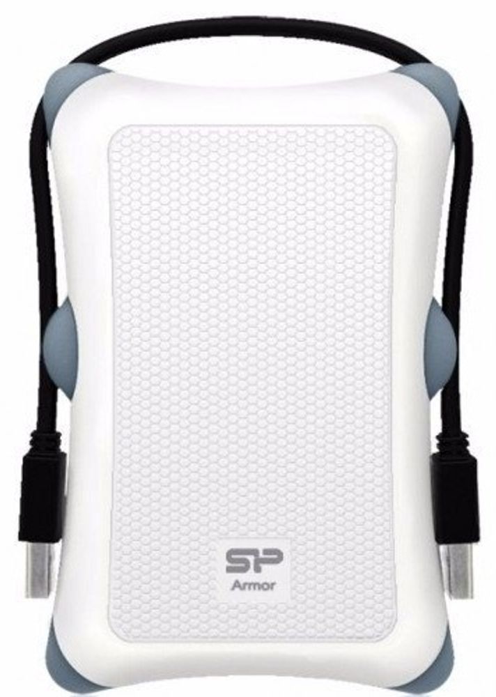 Внешний накопитель Silicon Power Armor A30 SP010TBPHDA30S3W 1Tb белый