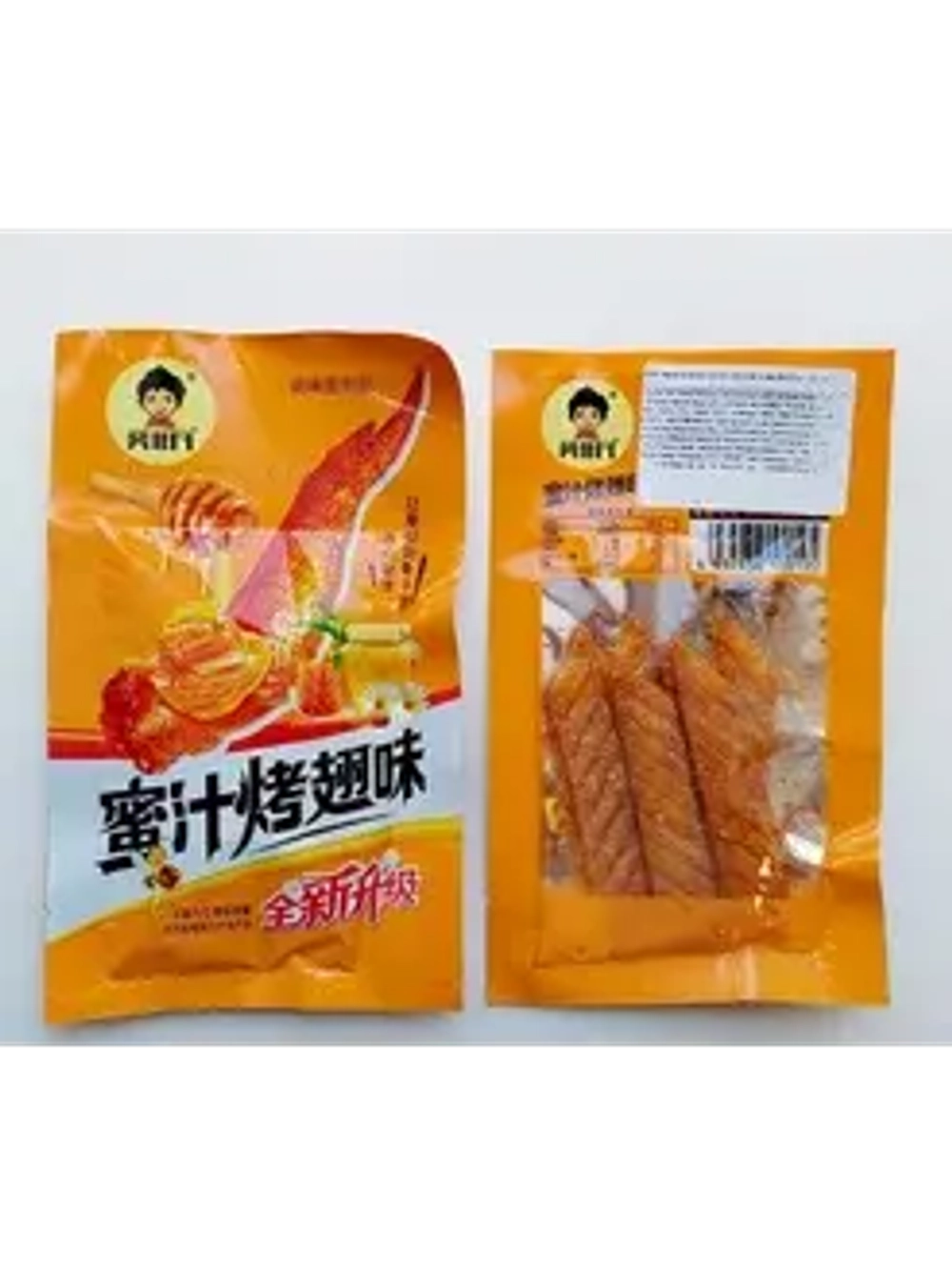 Соевая закуска вкус куриных крылышек в меду