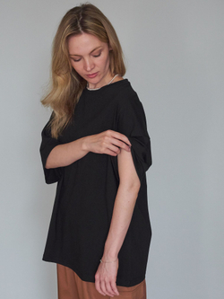 Футболка удлиненный рукав