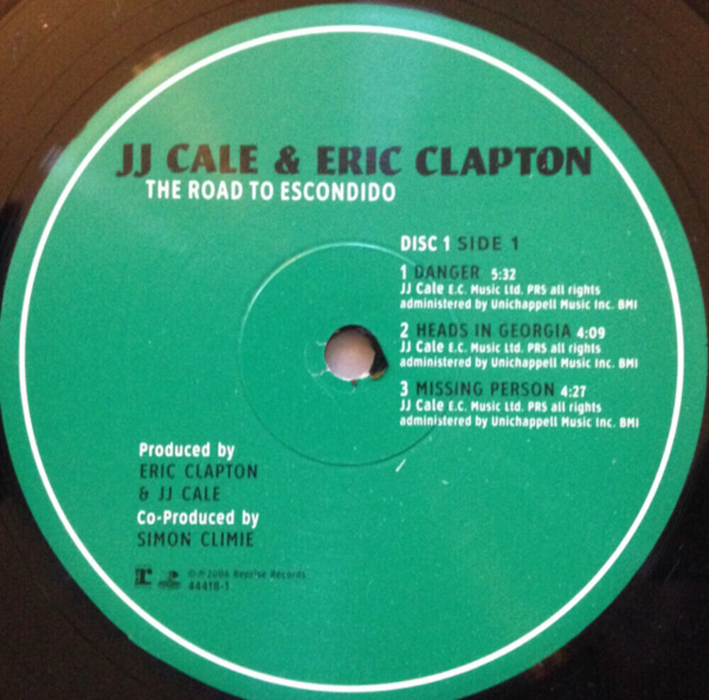 J.J. Cale & Eric Clapton / The Road To Escondido (2LP)