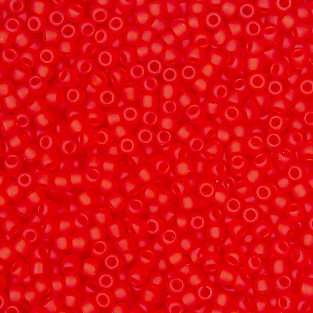 Японский бисер TOHO Round 11/0 (№5F), прозрачный матовый