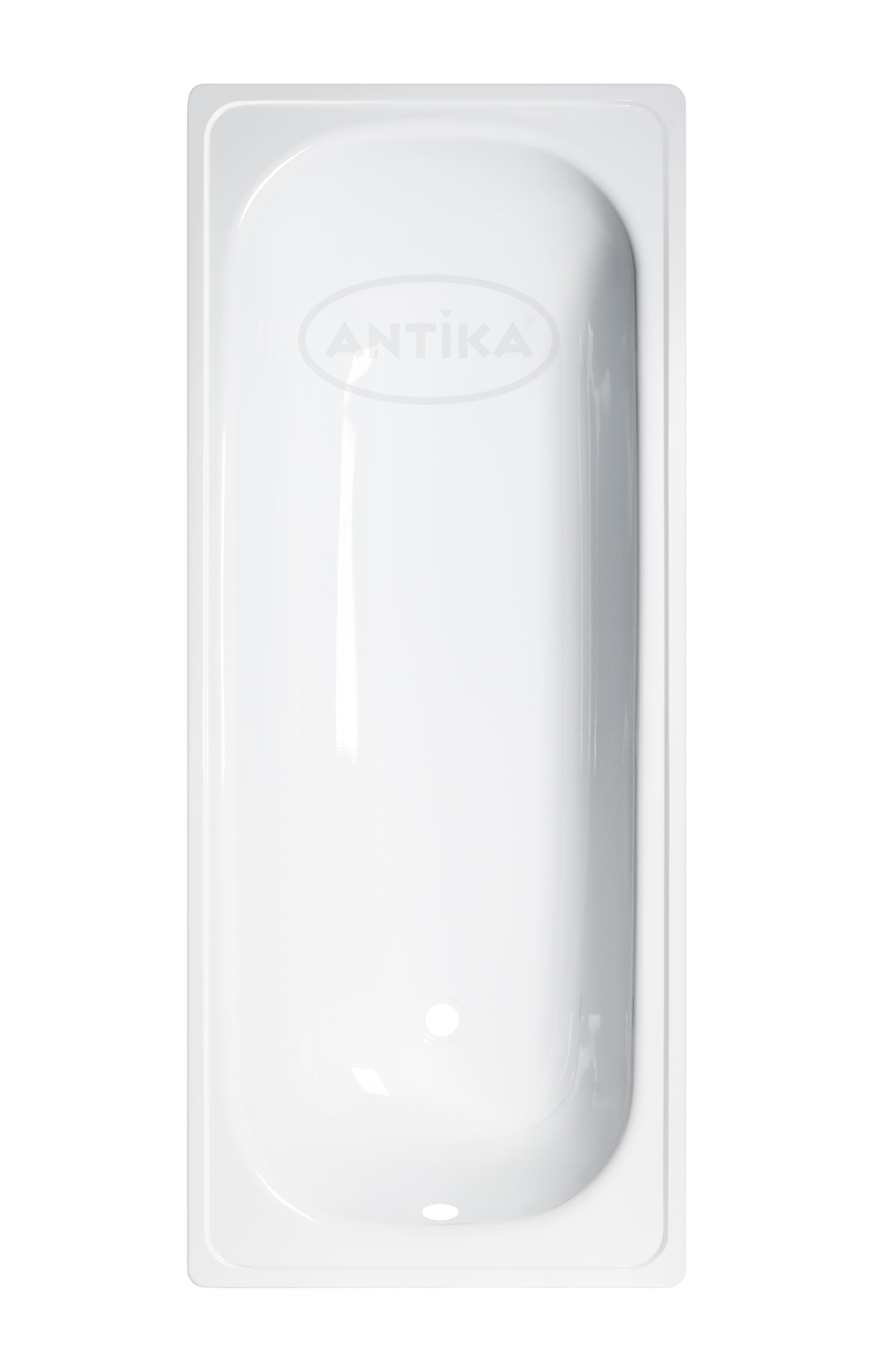 Ванна стальная ВИЗ Antika 1600*700*400, с опорной подставкой A-60001