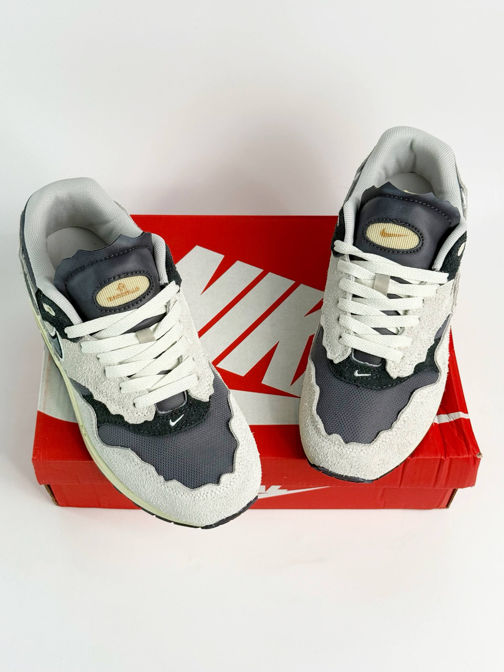 Кроссовки Nike Air Max 1 #B168 (сер.)