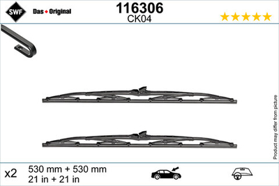 SWF - 116306-SWF - Wiper Blade