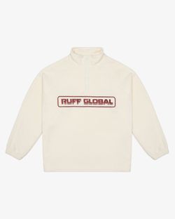 Толстовка Halfzip Fleece cream