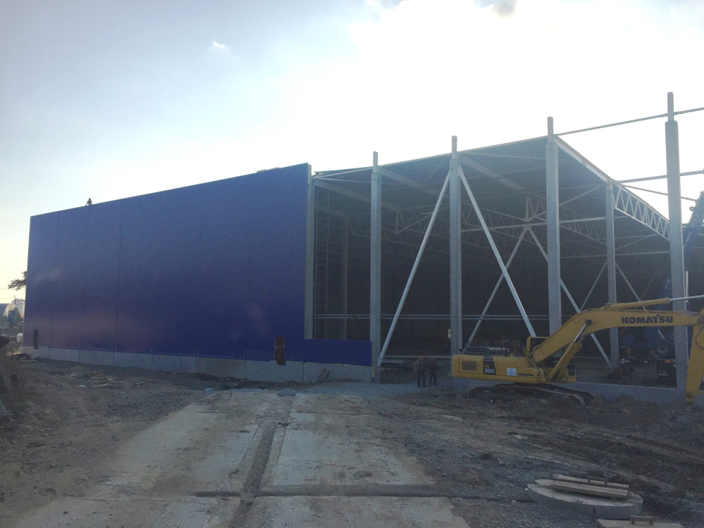 Складской комплекс с АБК по ул. Испытателей в пос. Кольцово г. Екатеринбург