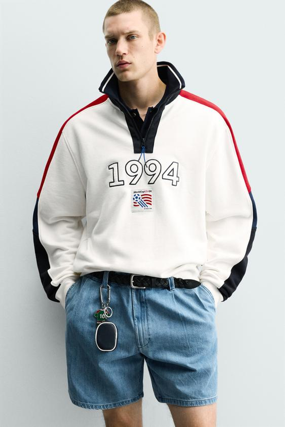 ZARA БРЕЛОК С ПОДВЕСКАМИ, СИНИЙ