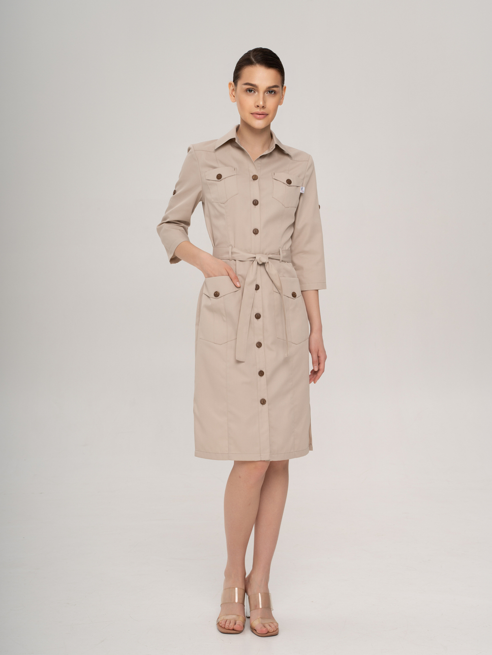 Халат медицинский женский | Х-229 3/4 сатори