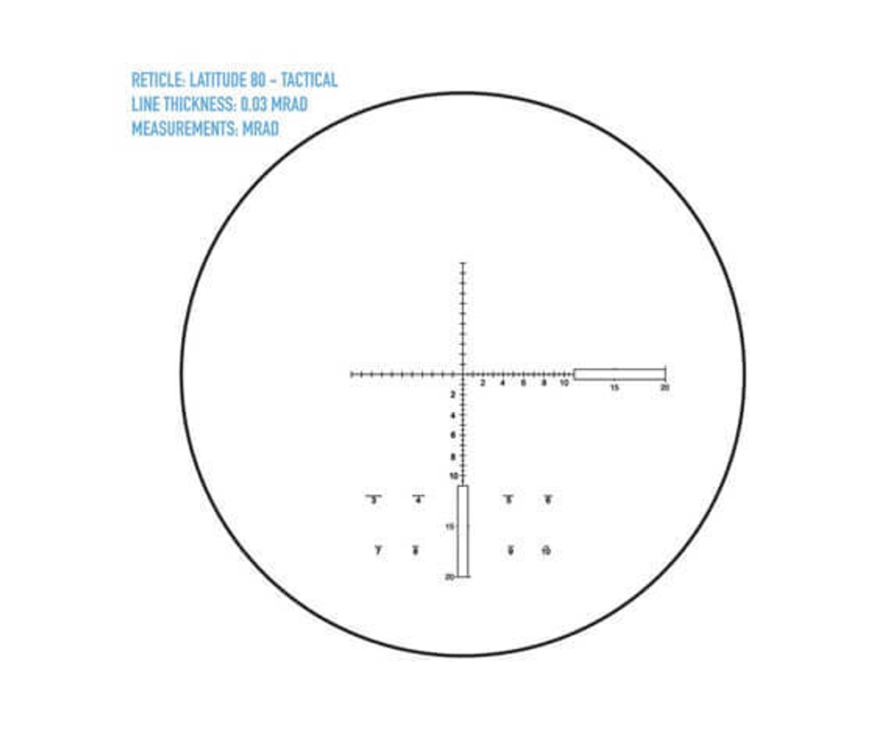 Тактическая зрительная труба Sightmark Latitude 20-60x80 XD - фото 3