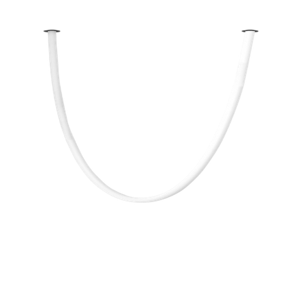 Светильник для LIGHT WAVE,  TUBA,  16Вт,  D25xL1000 мм,  948Лм,  DC 48В,  Ra90,  360°,  3000К,  IP20,  матовый белый