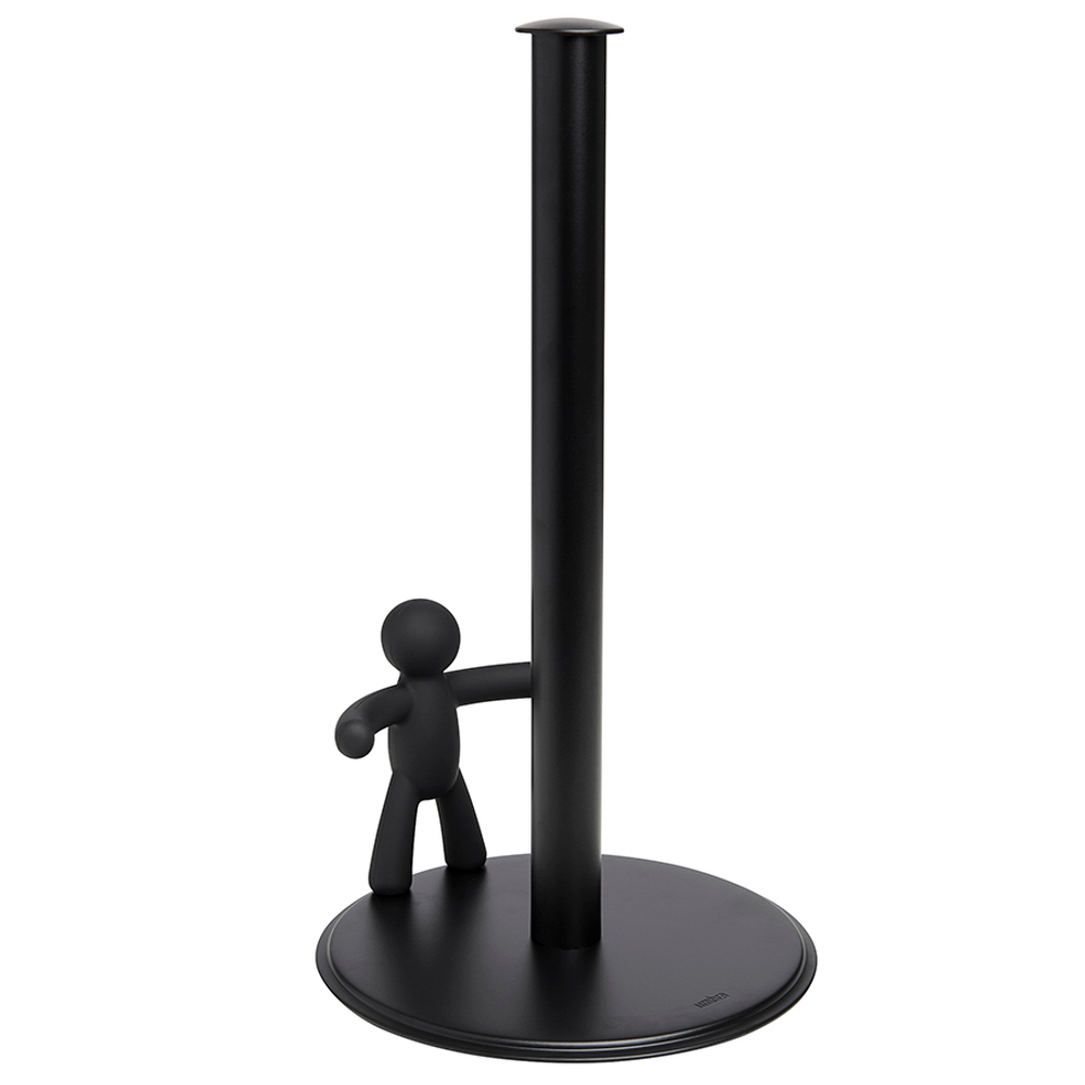 Держатель для бумажных полотенец buddy, черный