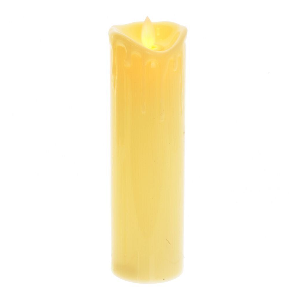 GAEM Изделие декоративное "Свеча" с подсветкой, L6 W6 H20,5 см, (2xААА н/п)