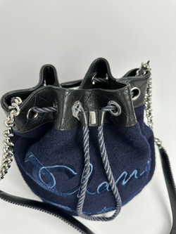 Сумка Chanel Bucket Bag Navy blue
