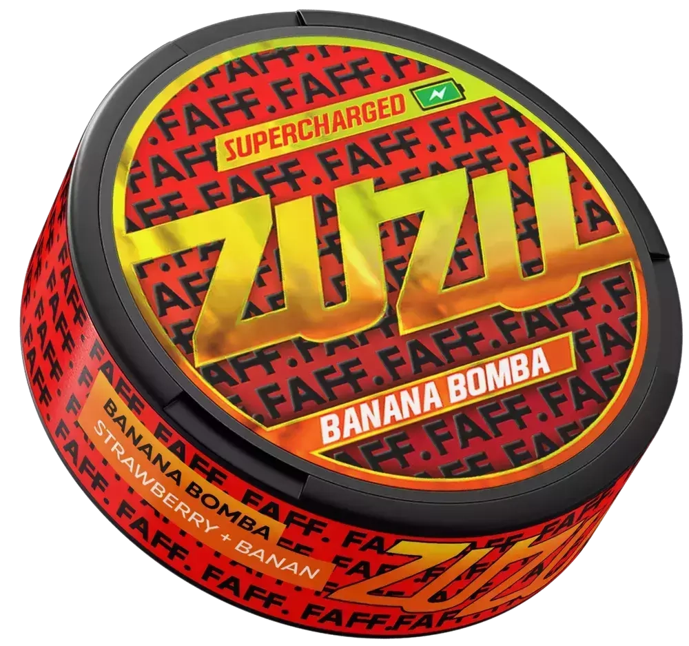 ZUZU BY FAFF BANANA BOMBA (150 МГ) - БАНАН, КЛУБНИКА