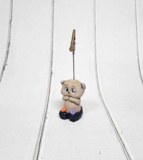 Держатель Котенок стесняшка, потеряшка в тап - тапах