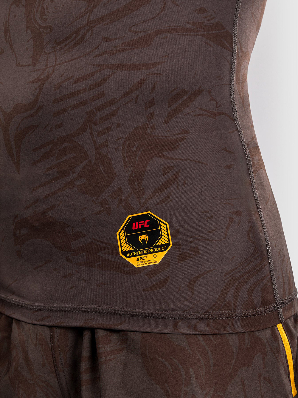 Рашгард UFC Fusion by Venum Fight Week Dark Brown L/S