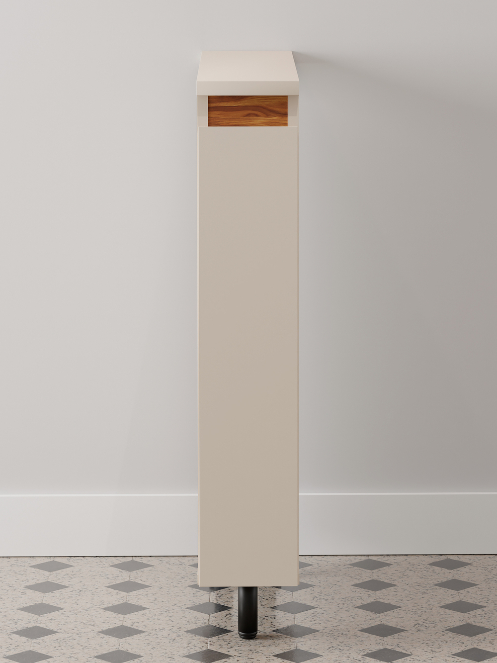 Кухонный модуль напольный Малага / персидский жемчуг, дуб