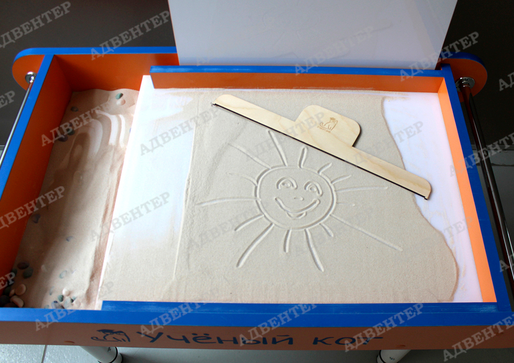 Гребень разравнивающий большой "Учёный кот"