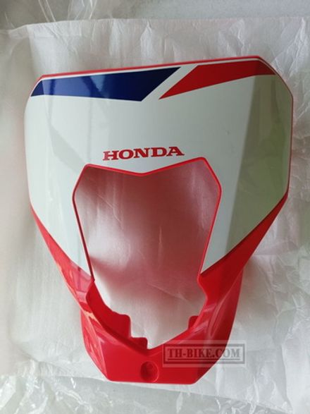 61300-K1T-ER0ZA. VISOR SET, FR. (WL) *R292R* (R292R EXTREME RED). HONDA