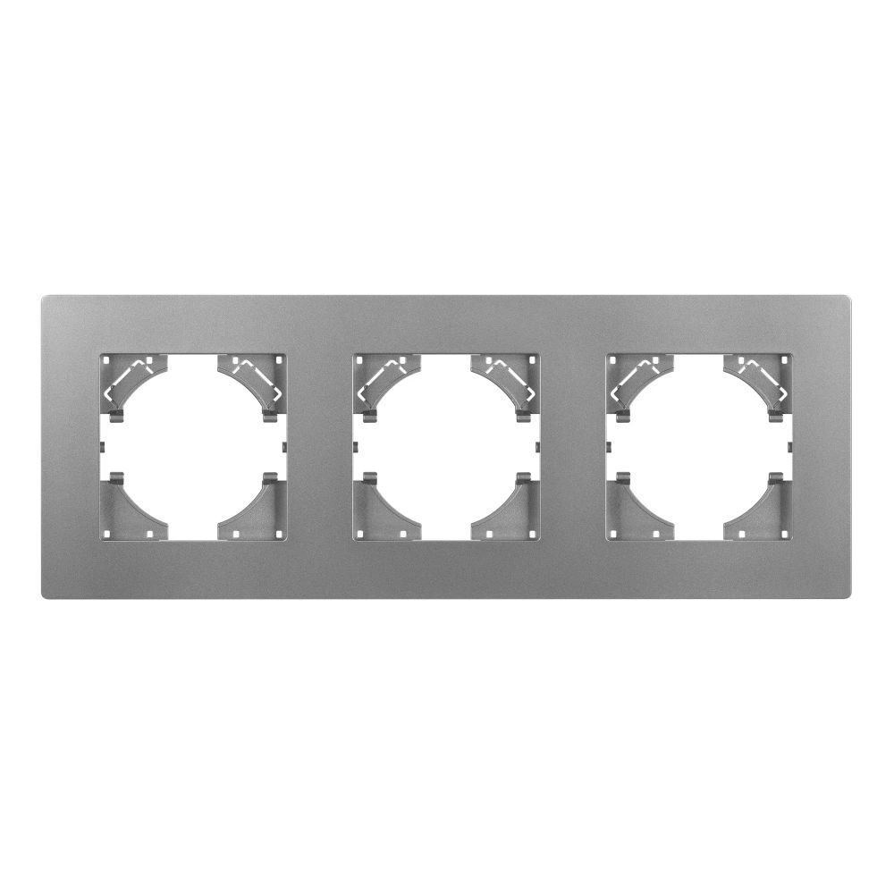 Рамка пластиковая FRM-PERIO-PL-3-GR (Arlight, -) 049756