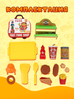 Игровой модуль "Кухня" 32 предм. чемод.на колесах BX58