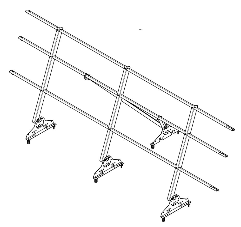 Ограждения крыш 1200x2 КО-СЭ-12 ГОСТ 25772-83