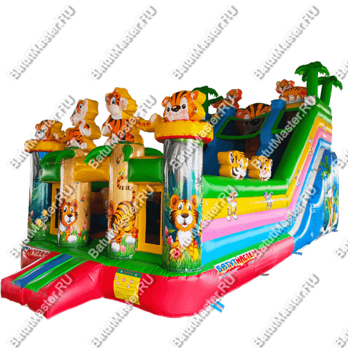 Коммерческий батут «Тигриная страна », 8*5*5 м